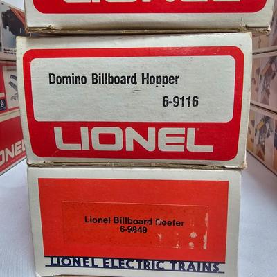 Advertising O Gauge Billboard Cars (G-JS)