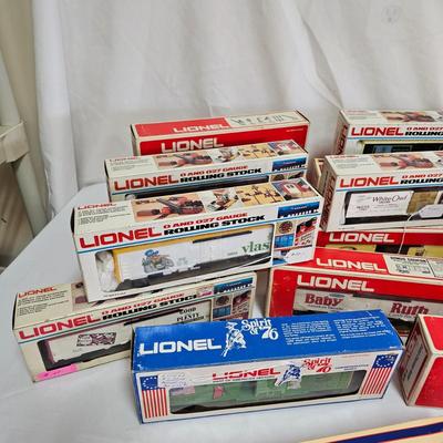 Advertising O Gauge Billboard Cars (G-JS)