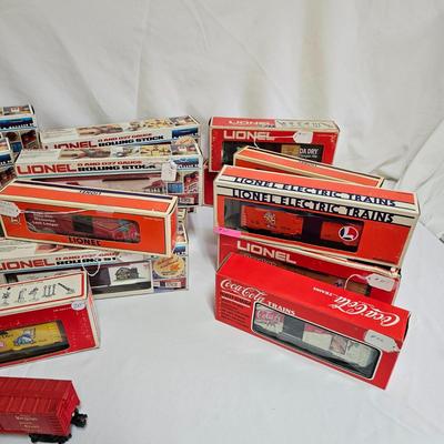 Advertising O Gauge Billboard Cars (G-JS)