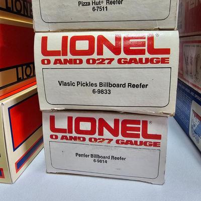 Advertising O Gauge Billboard Cars (G-JS)