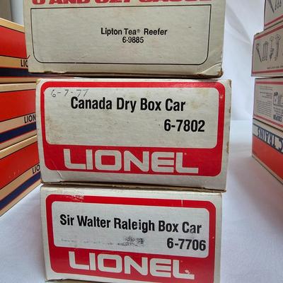 Advertising O Gauge Billboard Cars (G-JS)