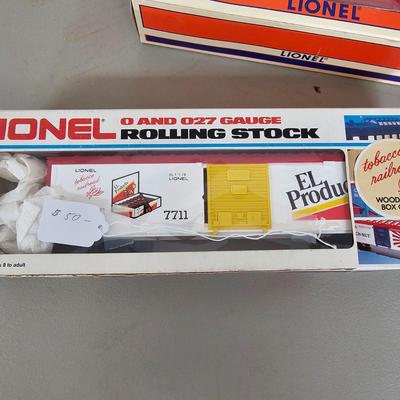 Advertising O Gauge Billboard Cars (G-JS)