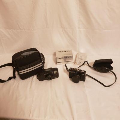 Minolta Freedom & Bentley 35mm Cameras (B2-KD)