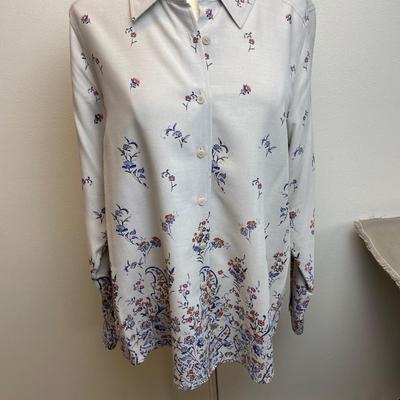 Lot of 3 Orvis Silk Blouses Size M