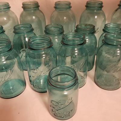 Blue Perfect Mason Jars (B2-KD)