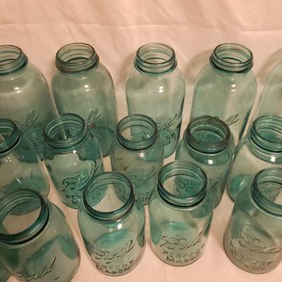 Blue Perfect Mason Jars (B2-KD)
