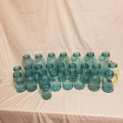 Blue Perfect Mason Jars (B2-KD)