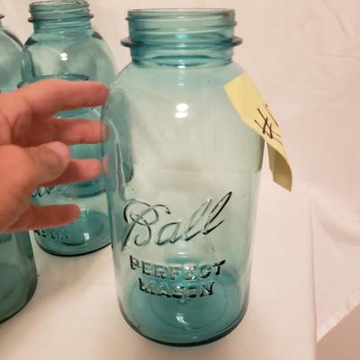 Blue Perfect Mason Jars (B2-KD)