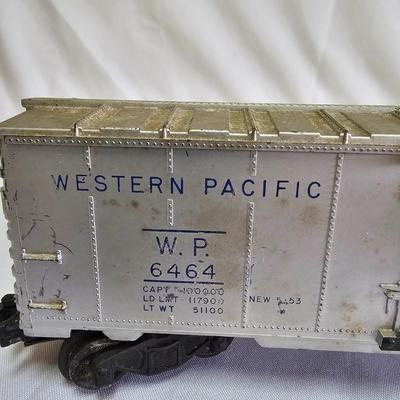 Great Northern, Western Pacific & More O Gauge Cars (G-JS)