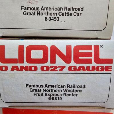 Great Northern, Western Pacific & More O Gauge Cars (G-JS)