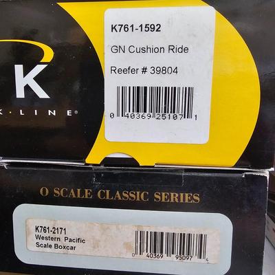 Great Northern, Western Pacific & More O Gauge Cars (G-JS)