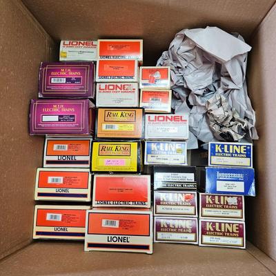 Santa Fe, Frisco & More O Gauge Cars (G-JS)
