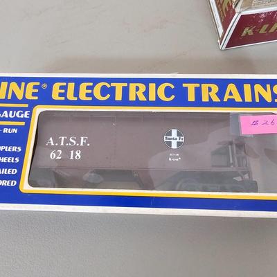 Santa Fe, Frisco & More O Gauge Cars (G-JS)