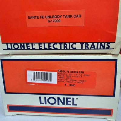 Santa Fe, Frisco & More O Gauge Cars (G-JS)