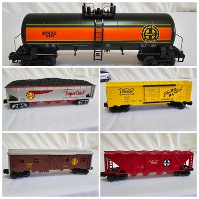 Santa Fe, Frisco & More O Gauge Cars (G-JS)