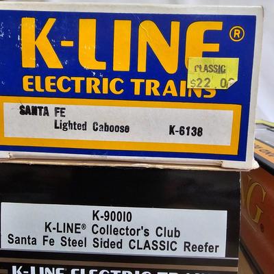 Santa Fe, Frisco & More O Gauge Cars (G-JS)