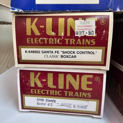 Santa Fe, Frisco & More O Gauge Cars (G-JS)