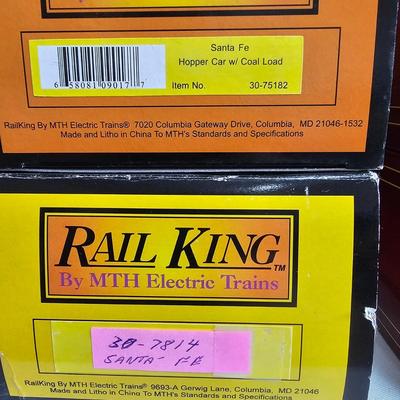 Santa Fe, Frisco & More O Gauge Cars (G-JS)