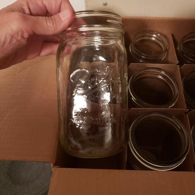 Large Collection of Ball Mason Jar and Canning Supplies (B2-KD)
