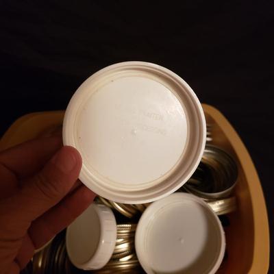 Large Collection of Ball Mason Jar and Canning Supplies (B2-KD)