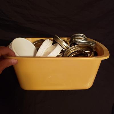 Large Collection of Ball Mason Jar and Canning Supplies (B2-KD)