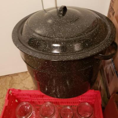 Large Collection of Ball Mason Jar and Canning Supplies (B2-KD)
