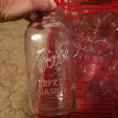 Large Collection of Ball Mason Jar and Canning Supplies (B2-KD)