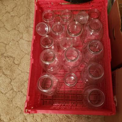 Large Collection of Ball Mason Jar and Canning Supplies (B2-KD)