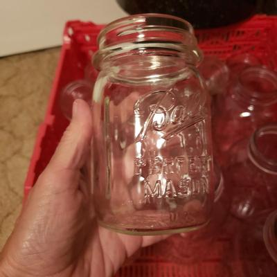Large Collection of Ball Mason Jar and Canning Supplies (B2-KD)