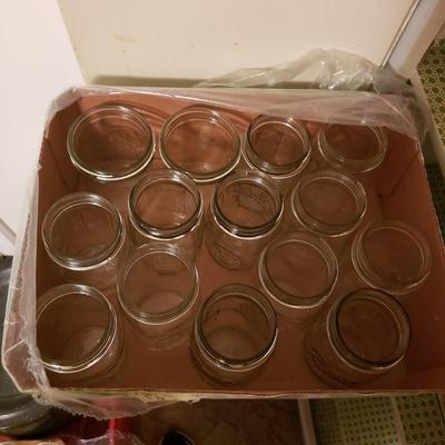 Large Collection of Ball Mason Jar and Canning Supplies (B2-KD)