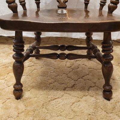 Pair of Solid Wood Armchairs (B1-EL)