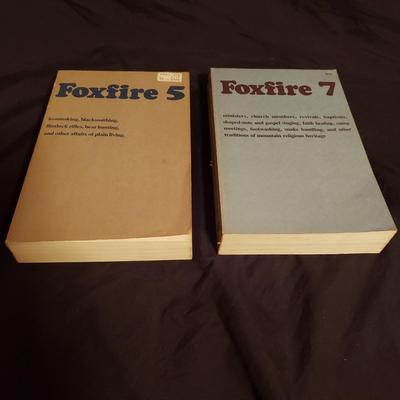 Foxfire #5 & #7 Books (LR-KD)