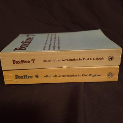 Foxfire #5 & #7 Books (LR-KD)