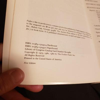 Foxfire #5 & #7 Books (LR-KD)