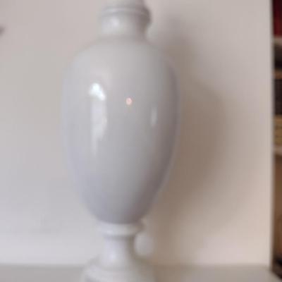 Glazed Ceramic Urn Vase- Approx 18 3/4" Tall
