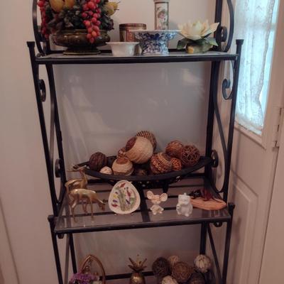 Collection of Home Decor (Shelf Not Included)