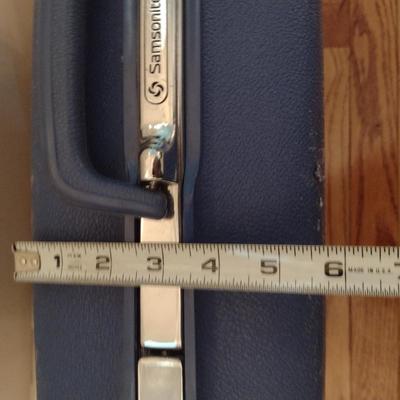 Pair of Vintage Samsonite Concord Hard Travel Cases- Keys Included