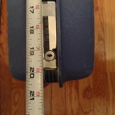 Pair of Vintage Samsonite Concord Hard Travel Cases- Keys Included