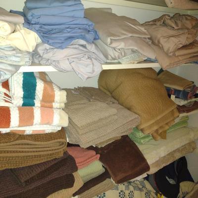 Contents of Linen Closet- Bath and Bed