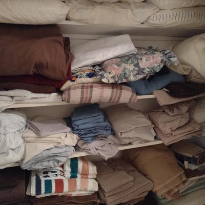 Contents of Linen Closet- Bath and Bed