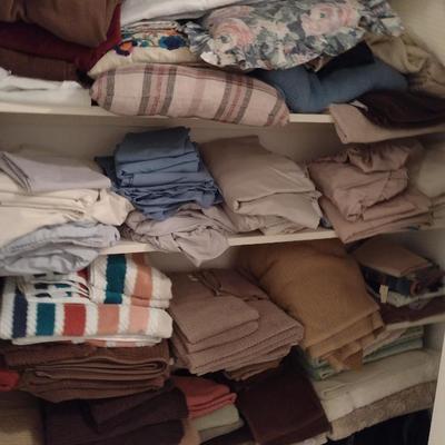 Contents of Linen Closet- Bath and Bed