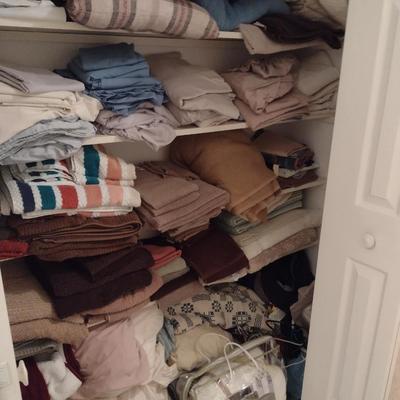 Contents of Linen Closet- Bath and Bed
