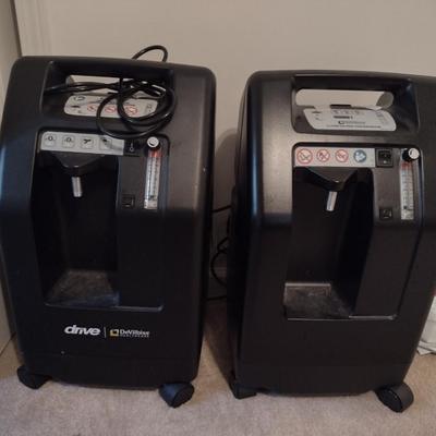 Pair of DeVilbiss Oxygen Concentrators