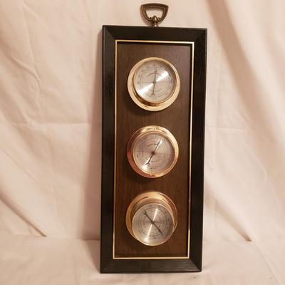 Seth Thomas Clock, Vintage Springfield Weather Station and More (B1-KD)