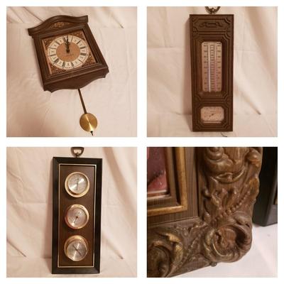 Seth Thomas Clock, Vintage Springfield Weather Station and More (B1-KD)