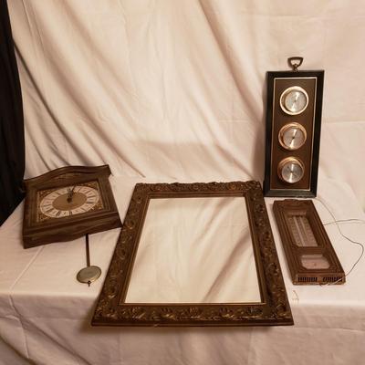 Seth Thomas Clock, Vintage Springfield Weather Station and More (B1-KD)