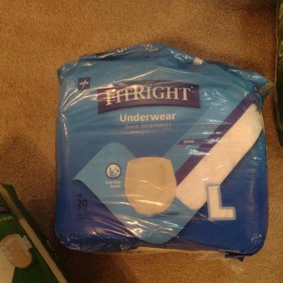 Collection of Continence Aids