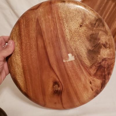 Turned Bowls w/Lids and More Wooden Decor (LR-KD)