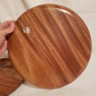 Turned Bowls w/Lids and More Wooden Decor (LR-KD)