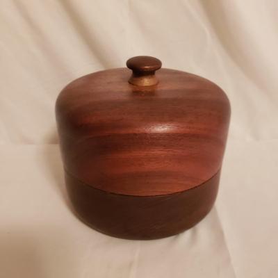 Turned Bowls w/Lids and More Wooden Decor (LR-KD)
